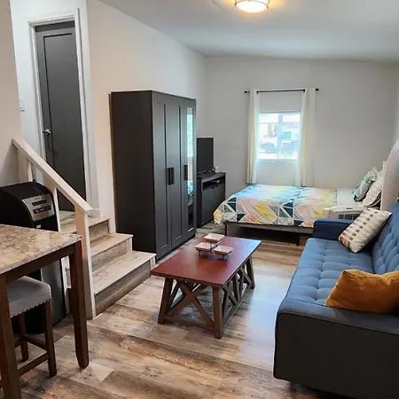 New ! Lovely Studio W/ Patio, Parking On Premises
